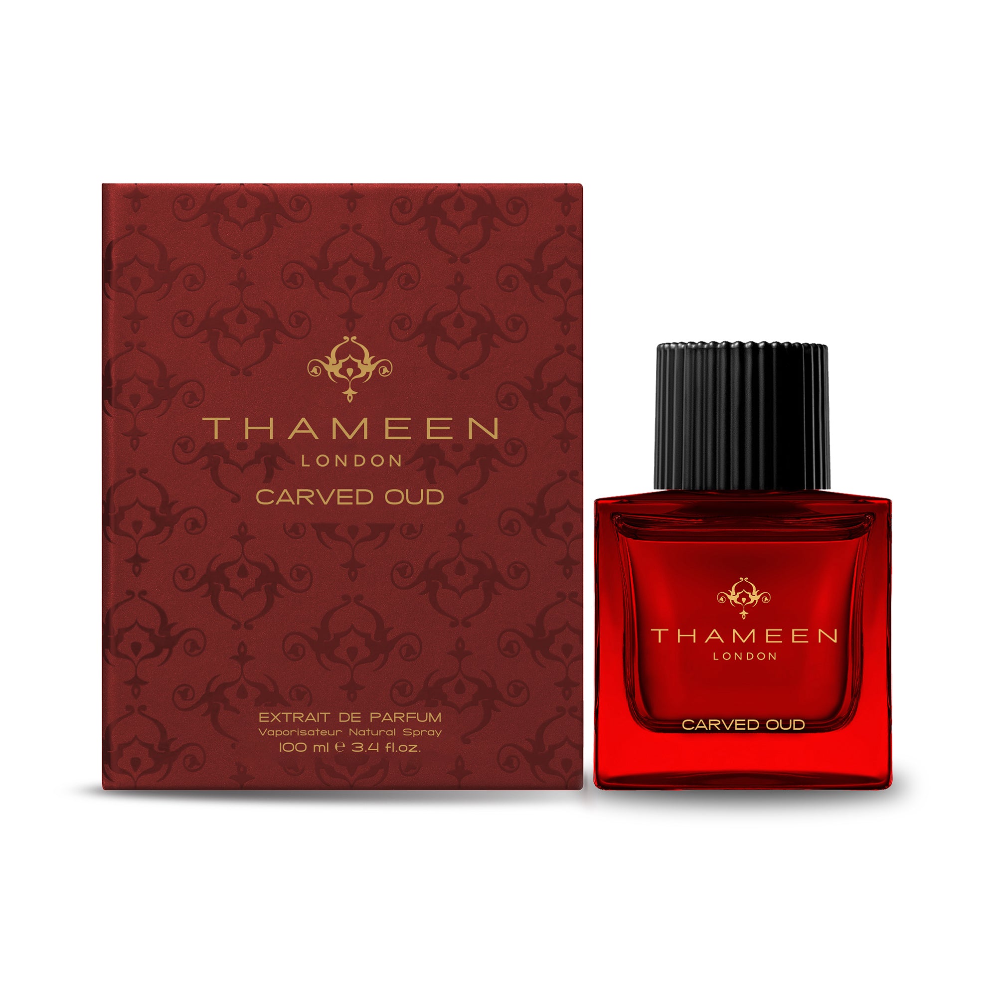 Red Carved Oud – Thameen Fragrance