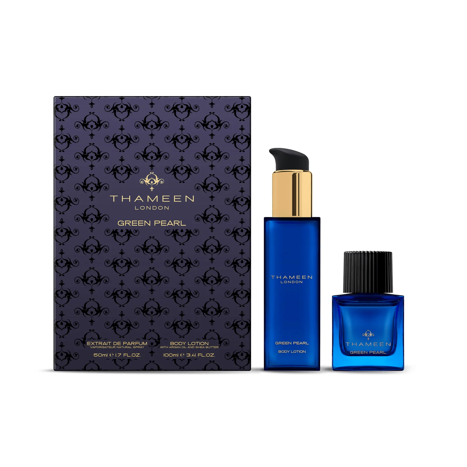 Green Pearl Gift Set - Fragrance and Body Lotion