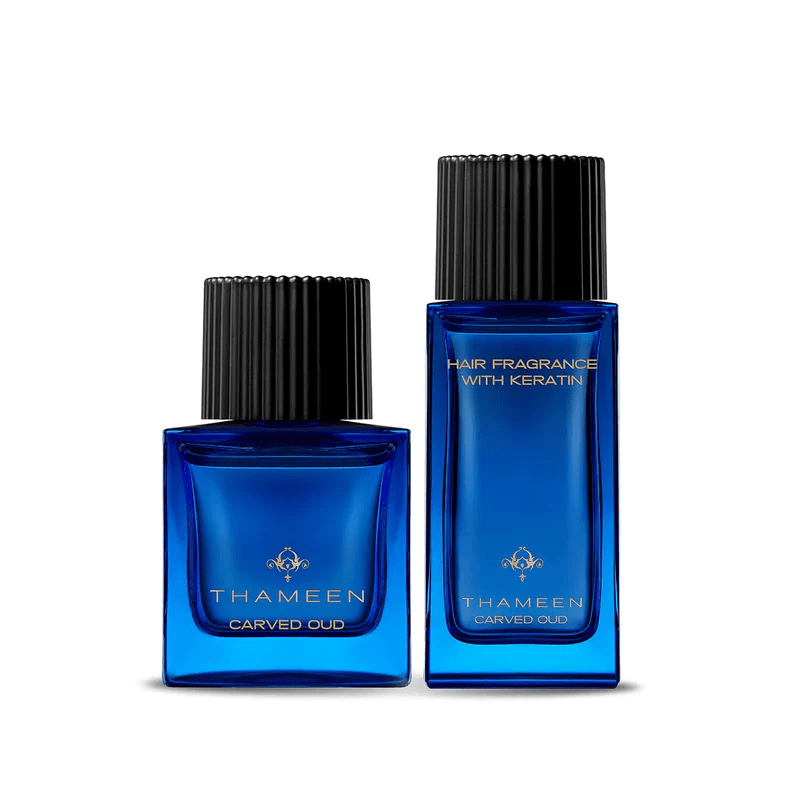 Carved Oud Gift Set - Fragrance and Hair Fragrance